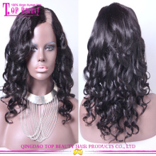 Super charming brazilian virgin hair u part wig wholesale human hair u part wig side part u part wig